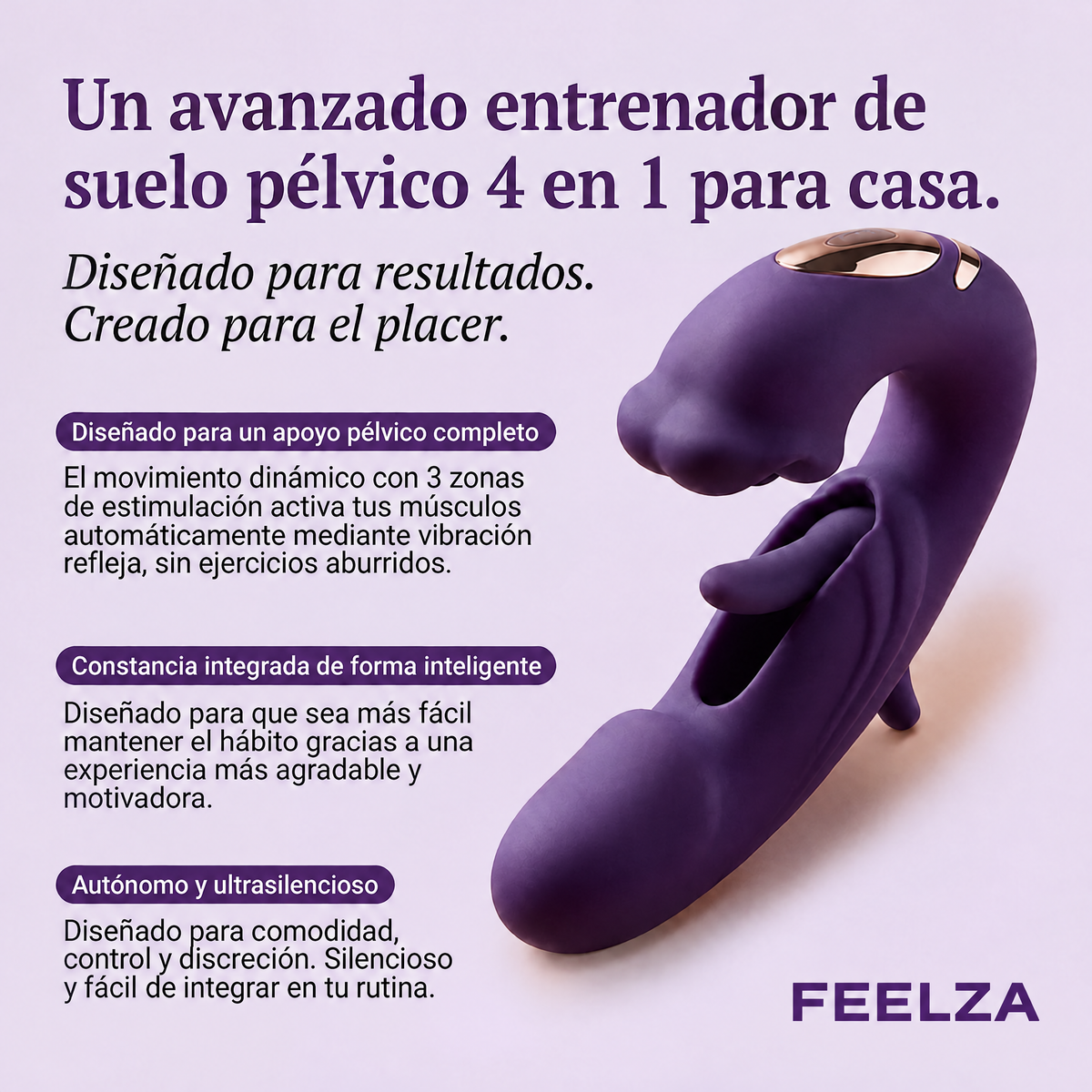 Activador Del Suelo Pélvico Feelza™ 4 en 1