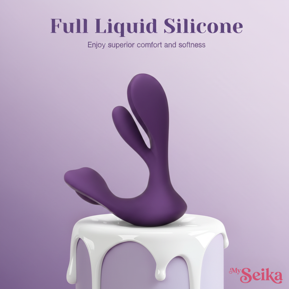 Wearable Rabbit Vibrator With Dual Stimulation