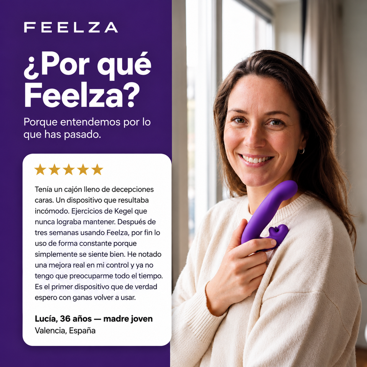 Activador Del Suelo Pélvico Feelza™ 4 en 1