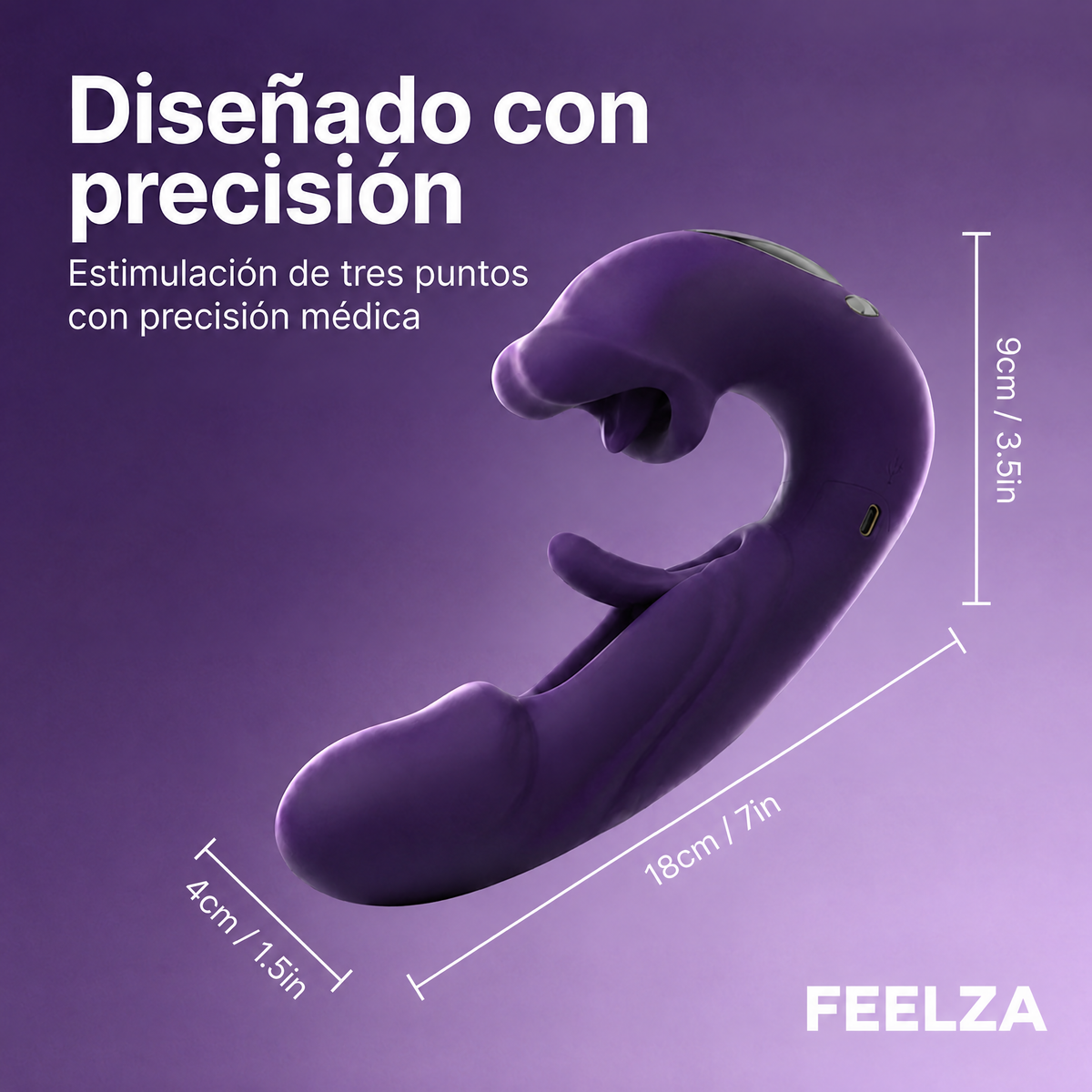 Activador Del Suelo Pélvico Feelza™ 4 en 1